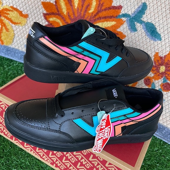 Vans Men’s Lowland Cc Fader Black/Multi sneakers - Picture 11 of 16